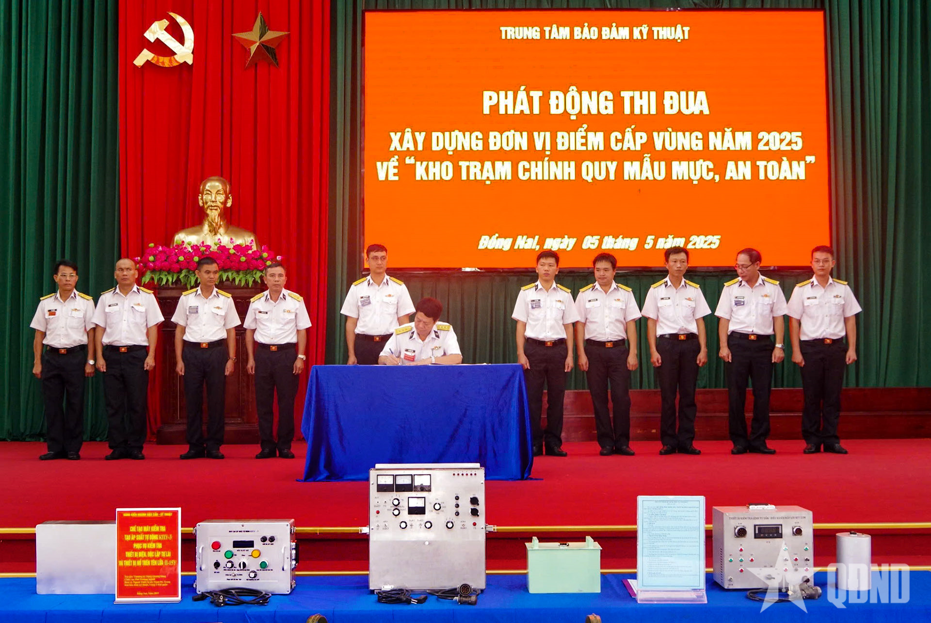 Trung tâm Bảo đảm kỹ thuật hưởng ứng Tháng hành động về “An toàn, vệ sinh lao động”